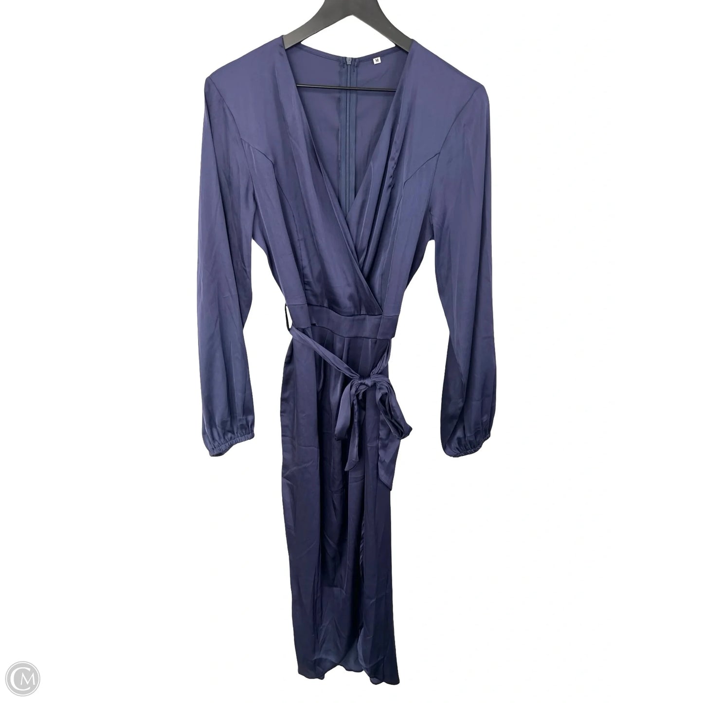 Dress Casual Midi By Cme In Navy, Size: M