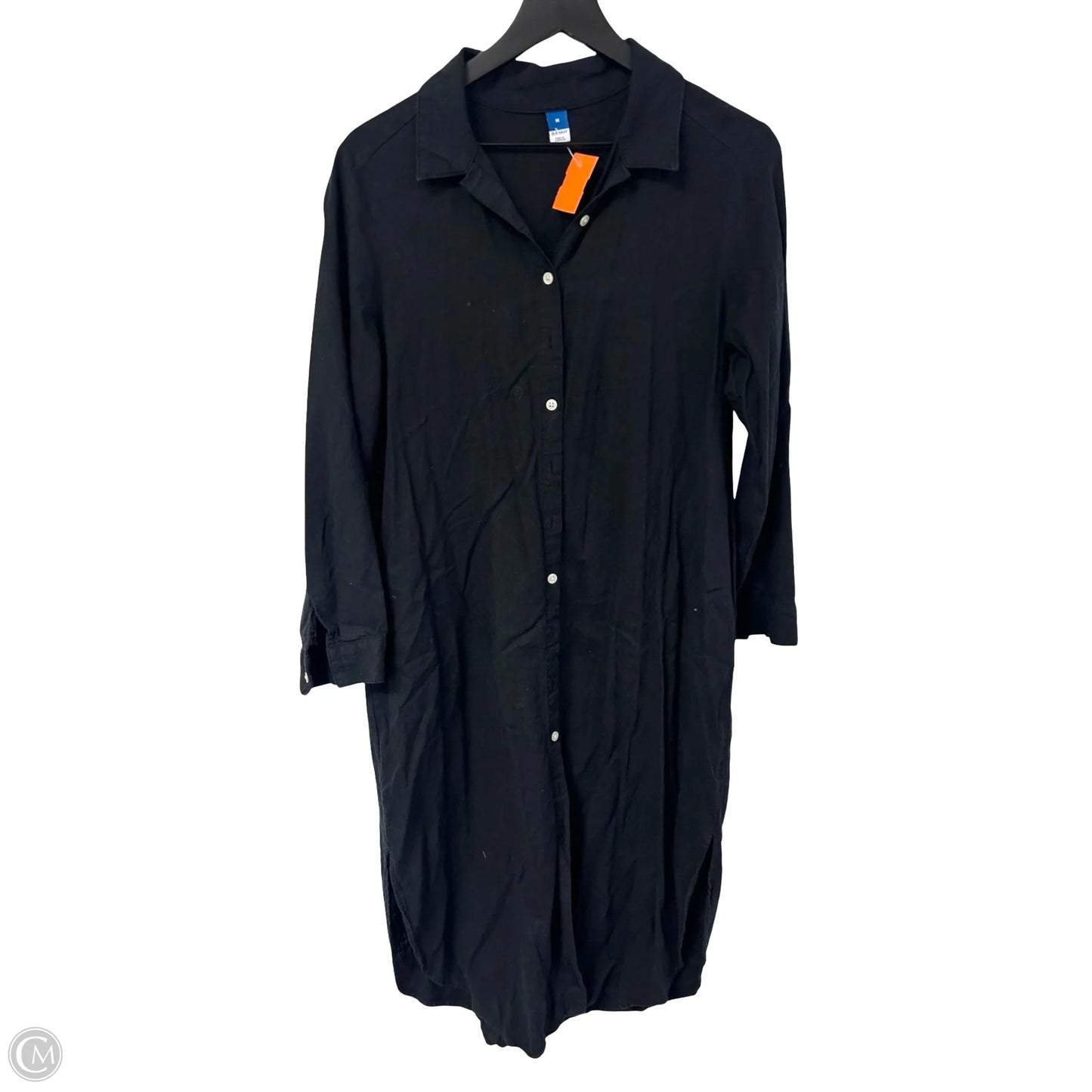 Dress Casual Midi By Old Navy In Black, Size: M
