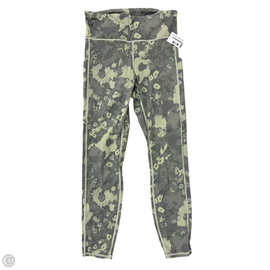Athletic Leggings By Vuori In Camouflage Print, Size: S