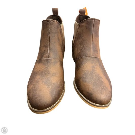 Boots Ankle Flats By Rocket Dogs In Brown, Size: 9.5