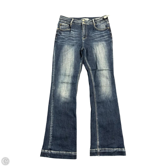Jeans Straight By Kancan In Blue Denim, Size: 10