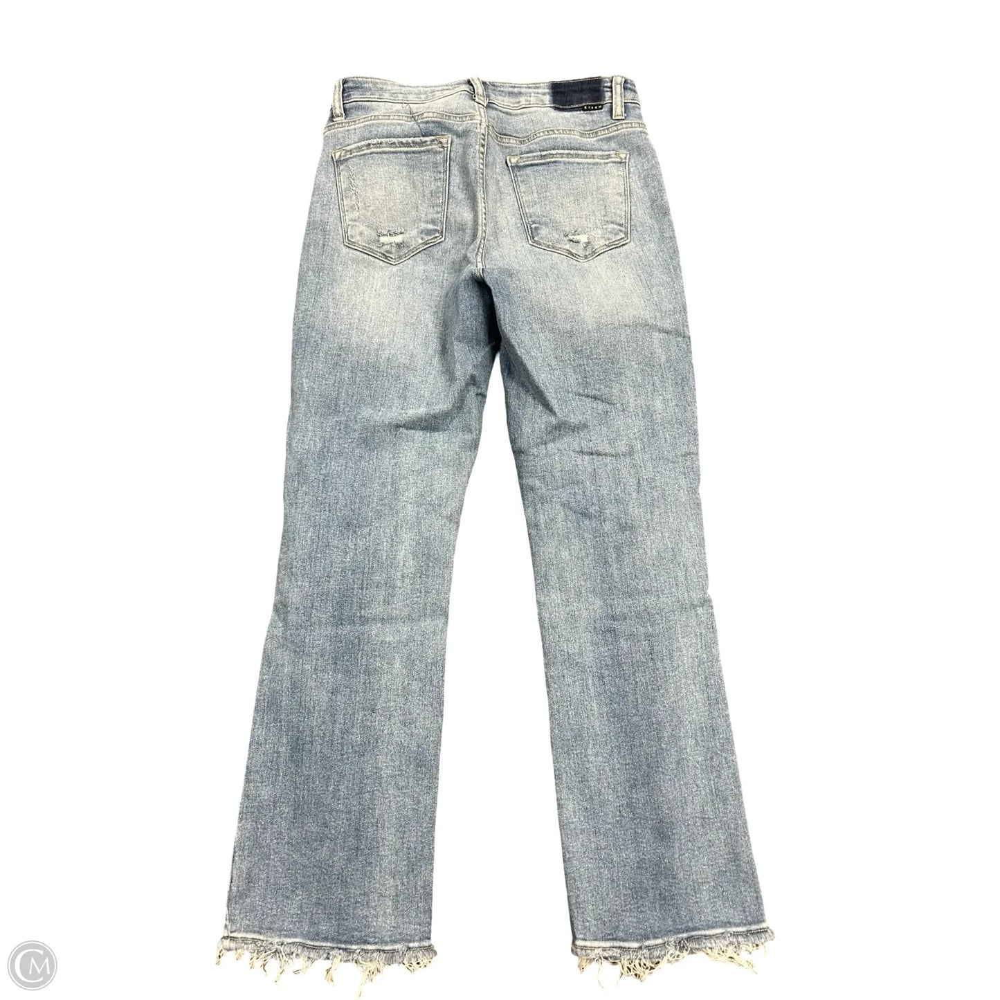 Jeans Straight By Risen In Blue Denim, Size: 8