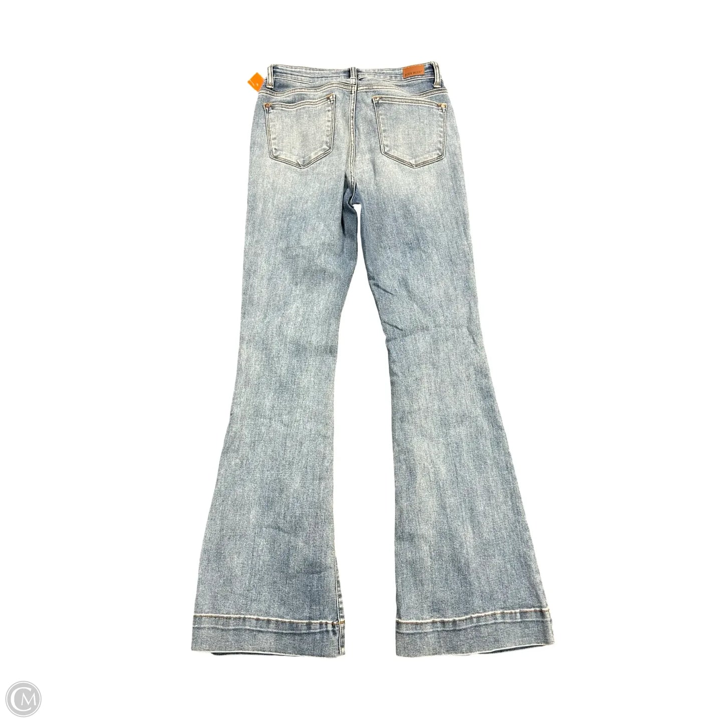 Jeans Flared By Judy Blue In Blue Denim, Size: 6