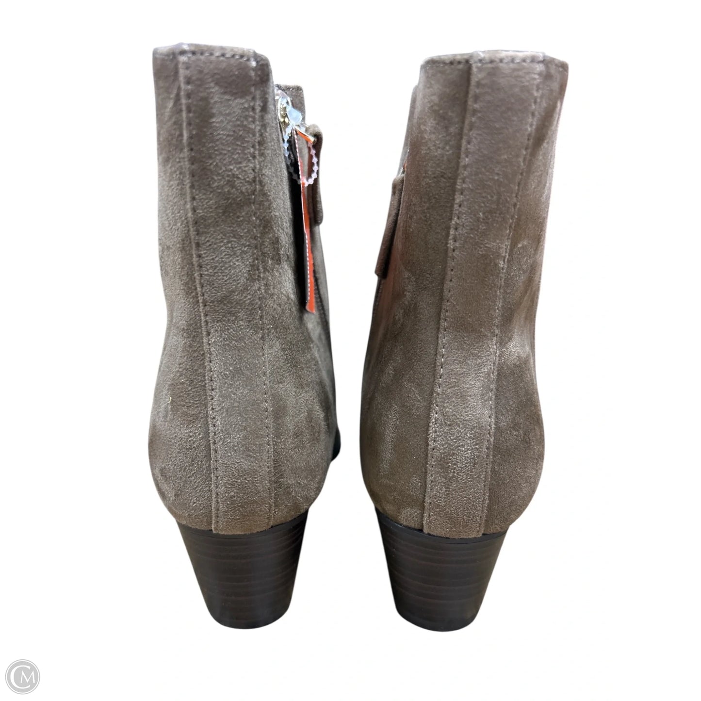 Boots Ankle Heels By Old Navy In Tan, Size: 6