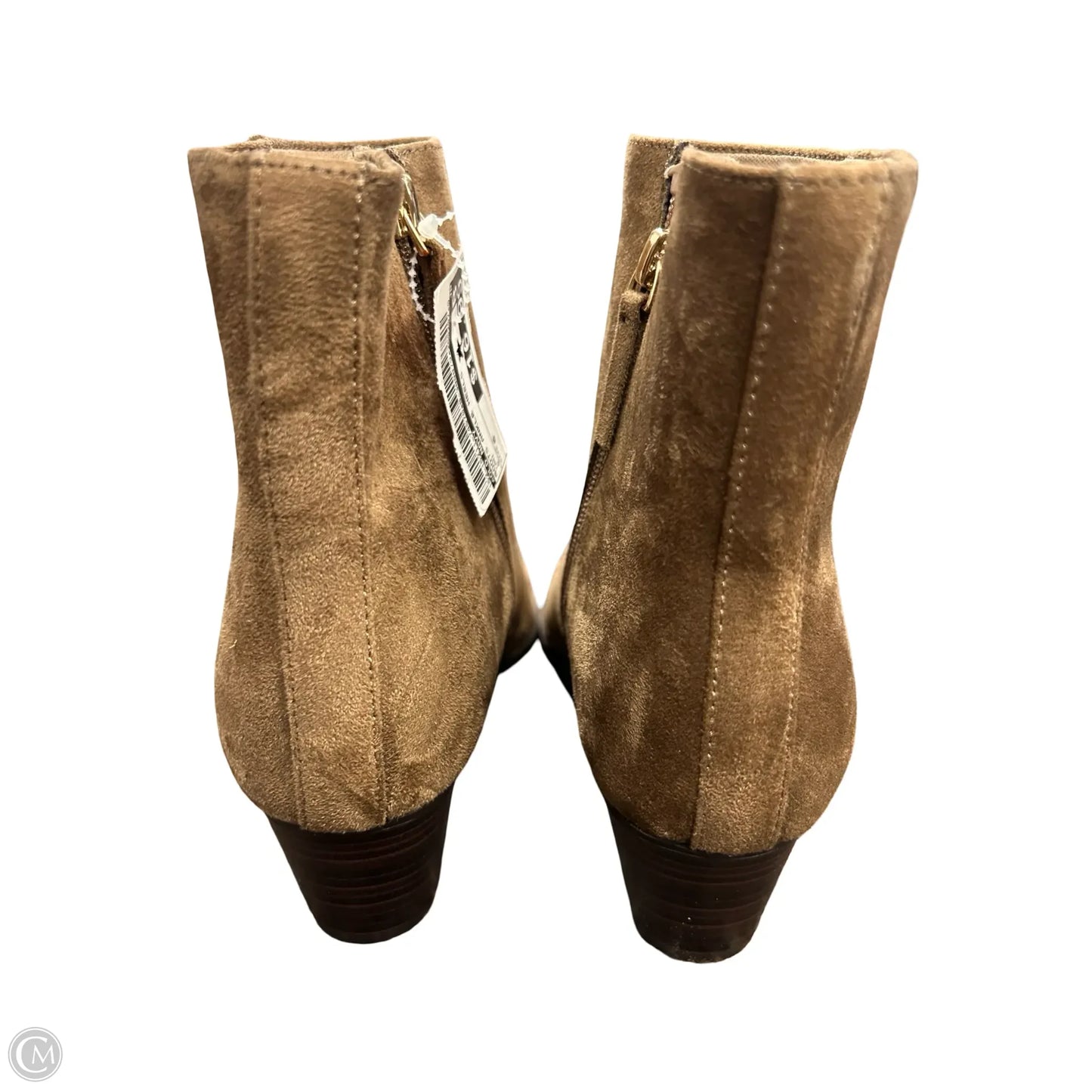 Boots Ankle Heels By Old Navy In Tan, Size: 6