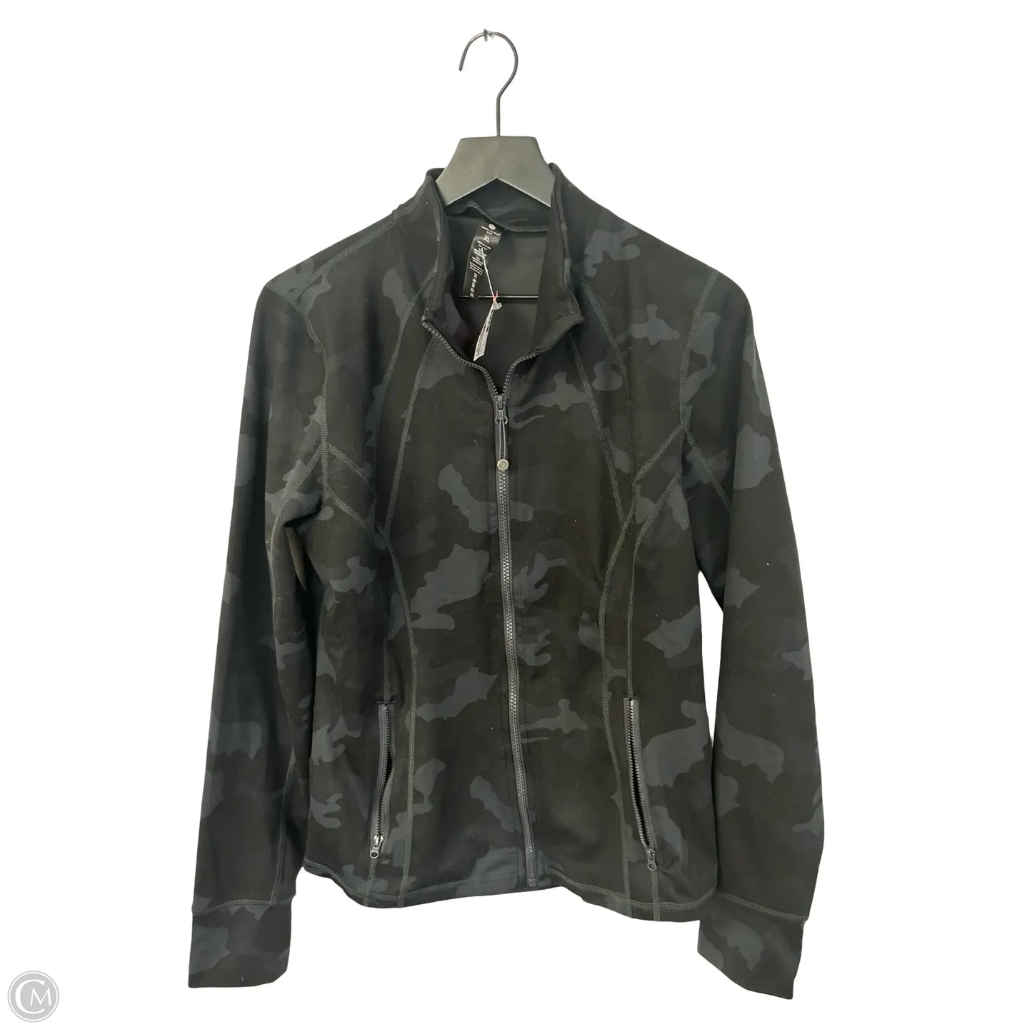 Athletic Jacket By Yogalicious In Black, Size: Xl
