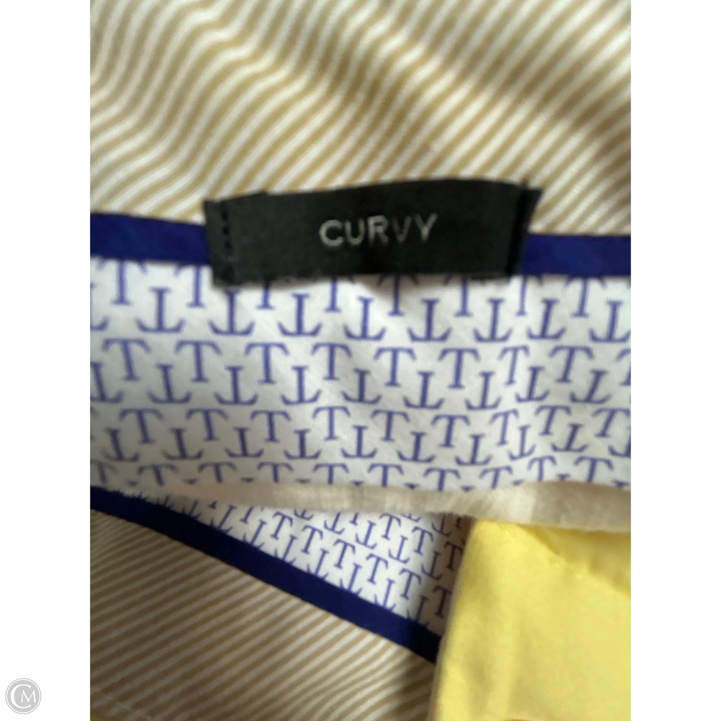 Pants Dress By Talbots In Yellow, Size: 12