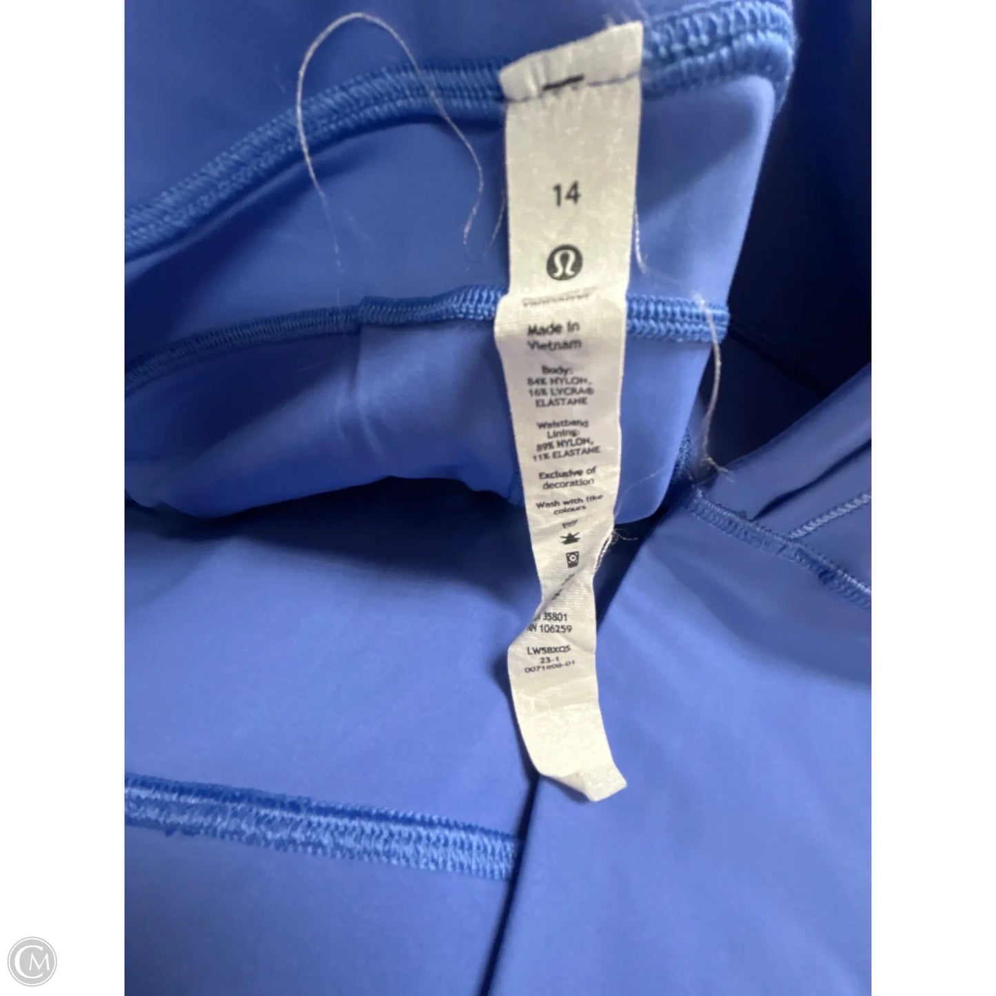 Athletic Leggings By Lululemon In Purple, Size: 14