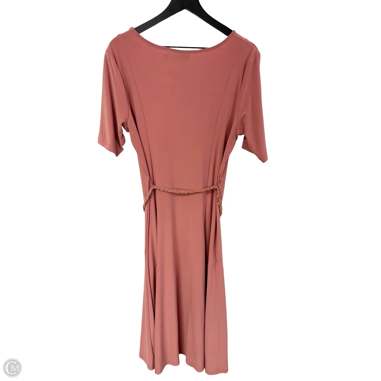 Dress Casual Maxi By Nina Leonard In Pink, Size: Xl