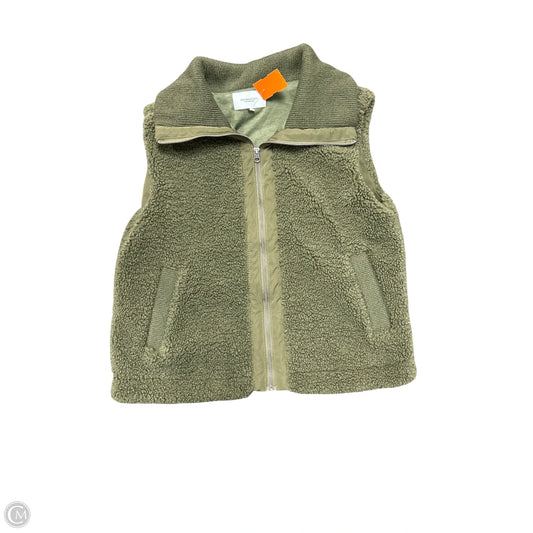 Vest Fleece By Thread And Supply In Green, Size: L