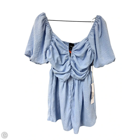 Romper By Lumiere In Blue, Size: M