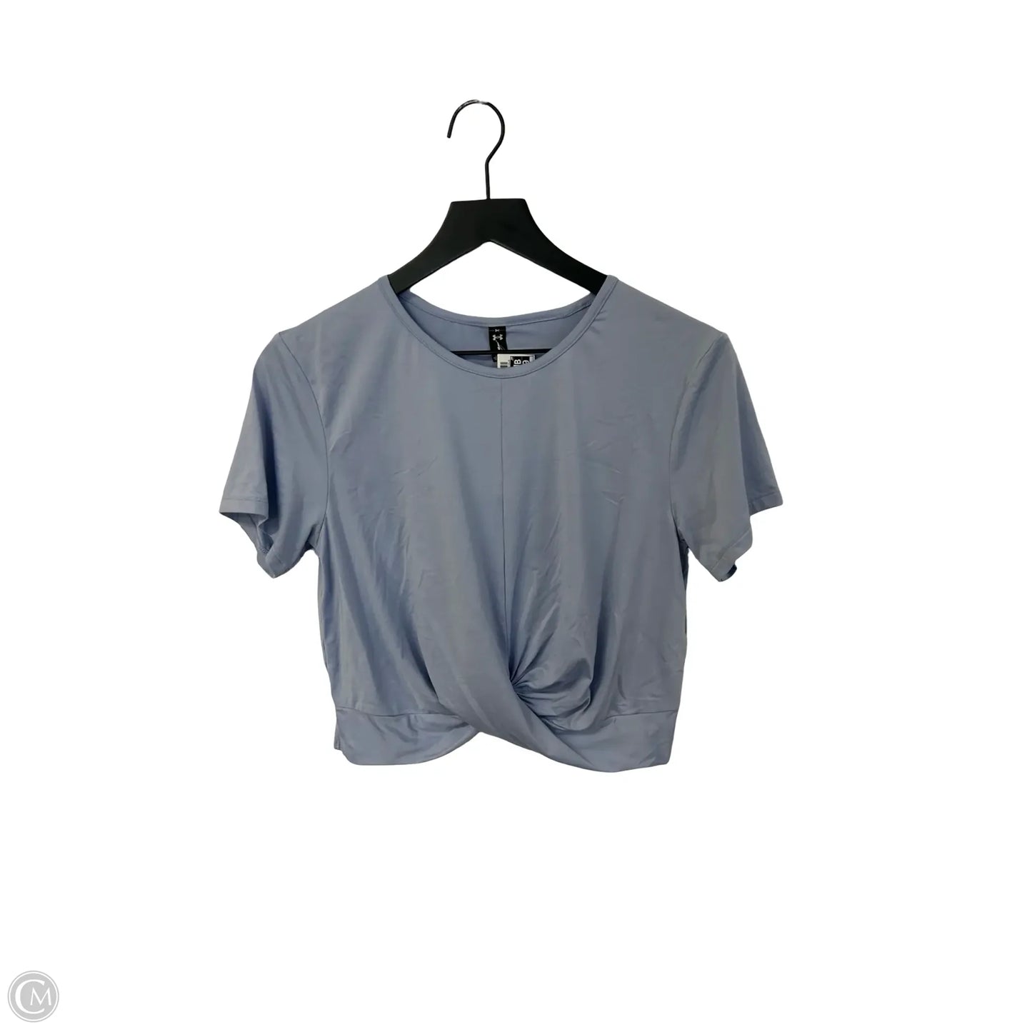 Athletic Top Short Sleeve By Under Armour In Purple, Size: L