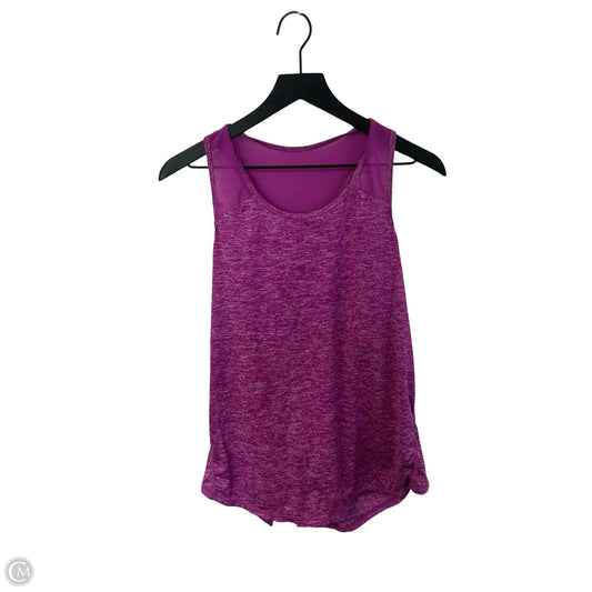 Athletic Tank Top By Cme In Purple, Size: Xl