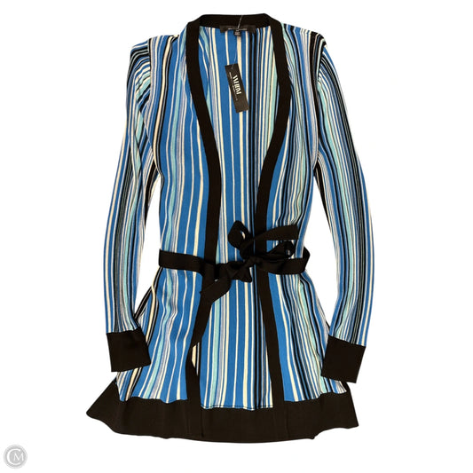 Cardigan By White House Black Market In Black & Blue, Size: Xs
