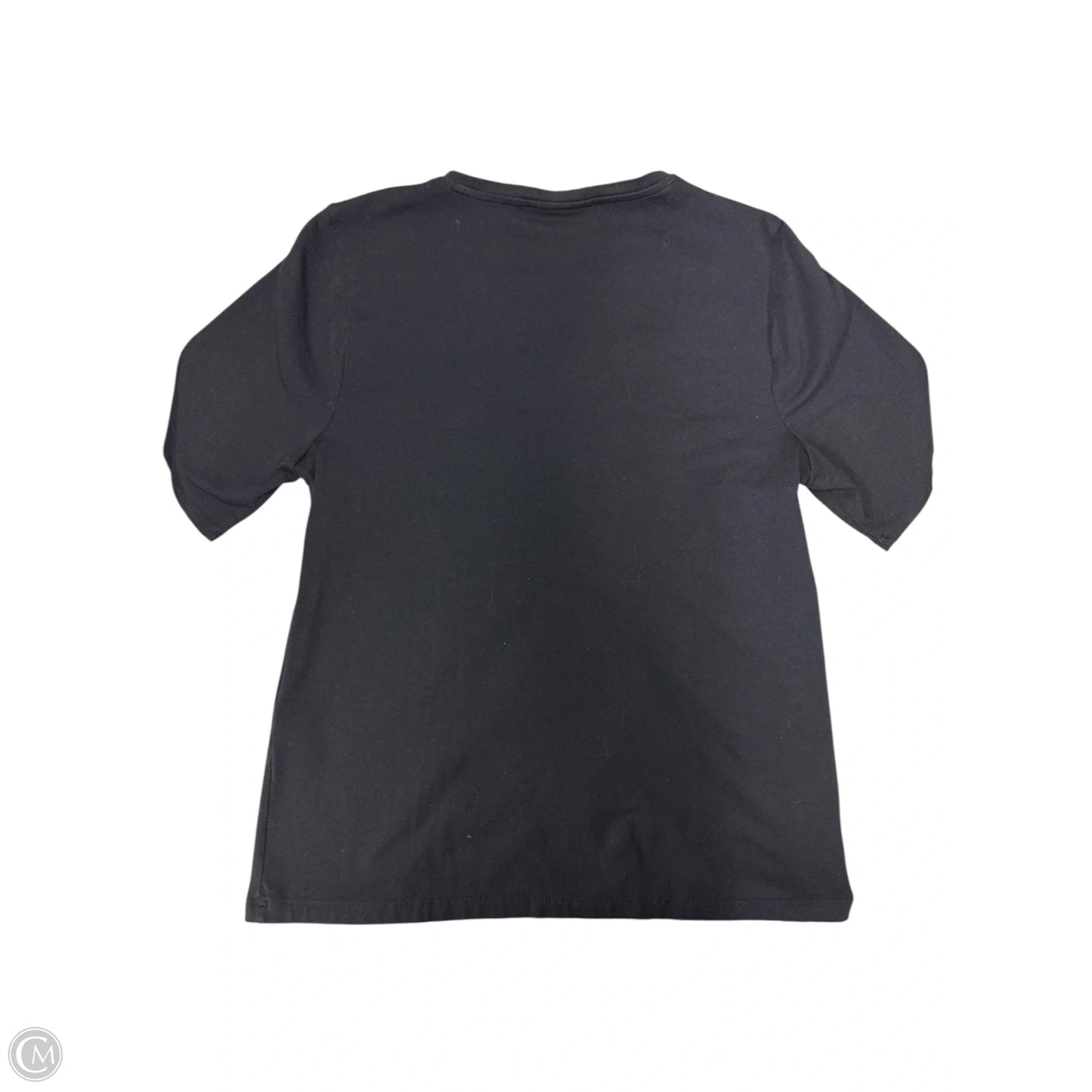 Top Short Sleeve By Chicos In Black, Size: S