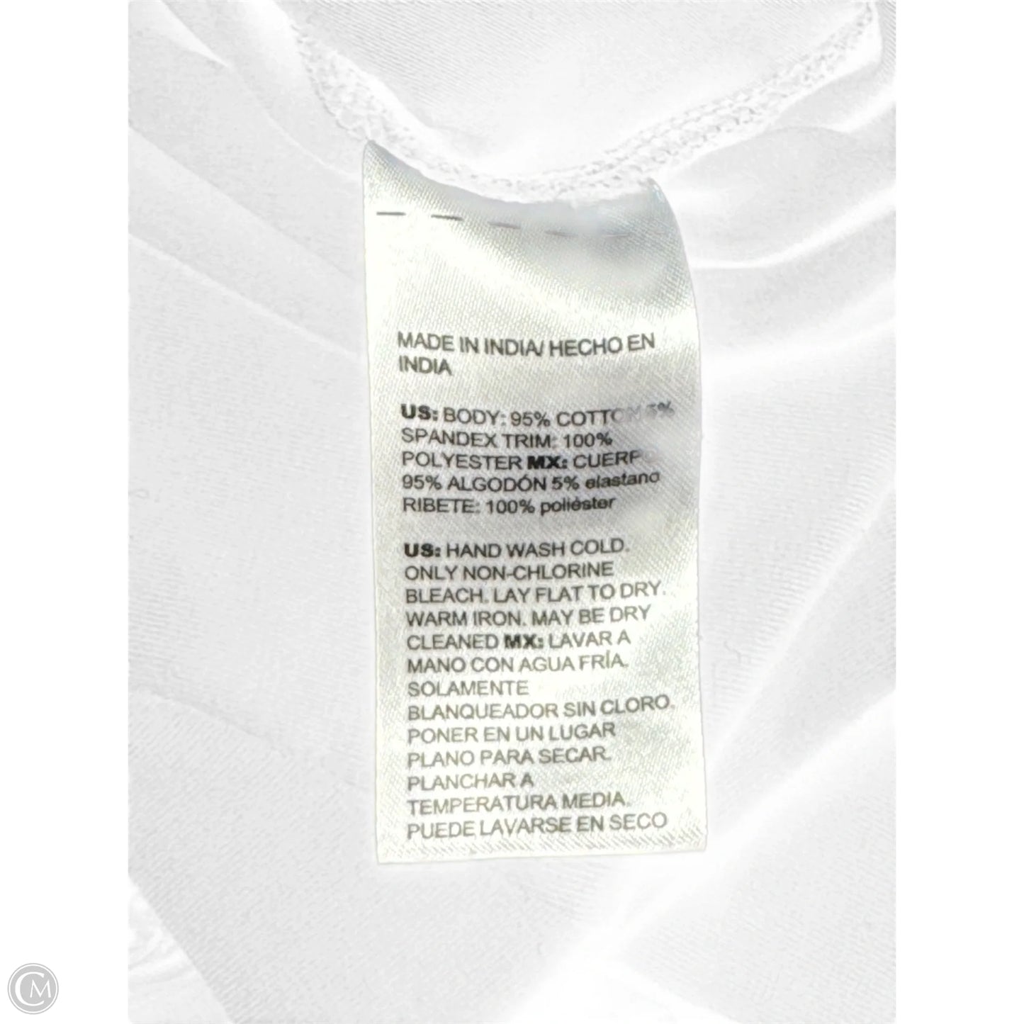 Top Short Sleeve By Chicos In Black, Size: S