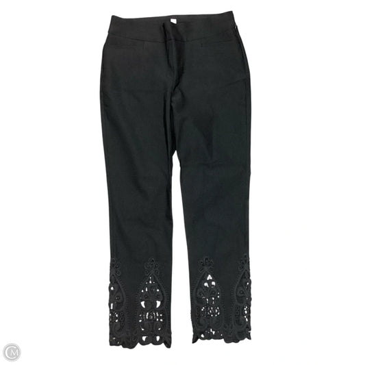 Jeans Flared By Chicos In Blue Denim, Size: 2