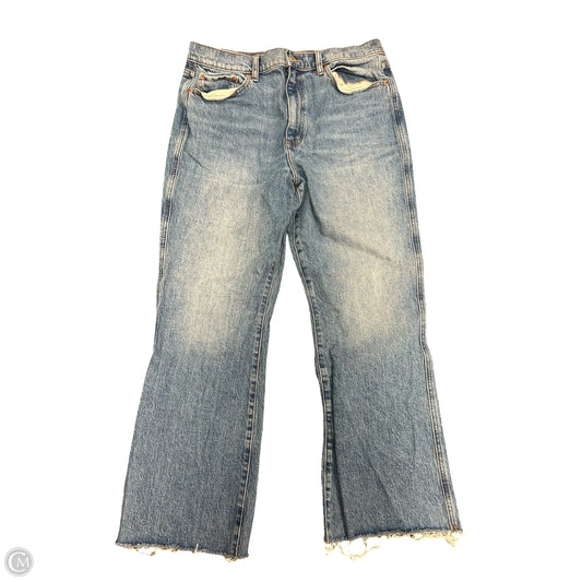 Jeans Straight By Daze Denim In Blue Denim, Size: 12