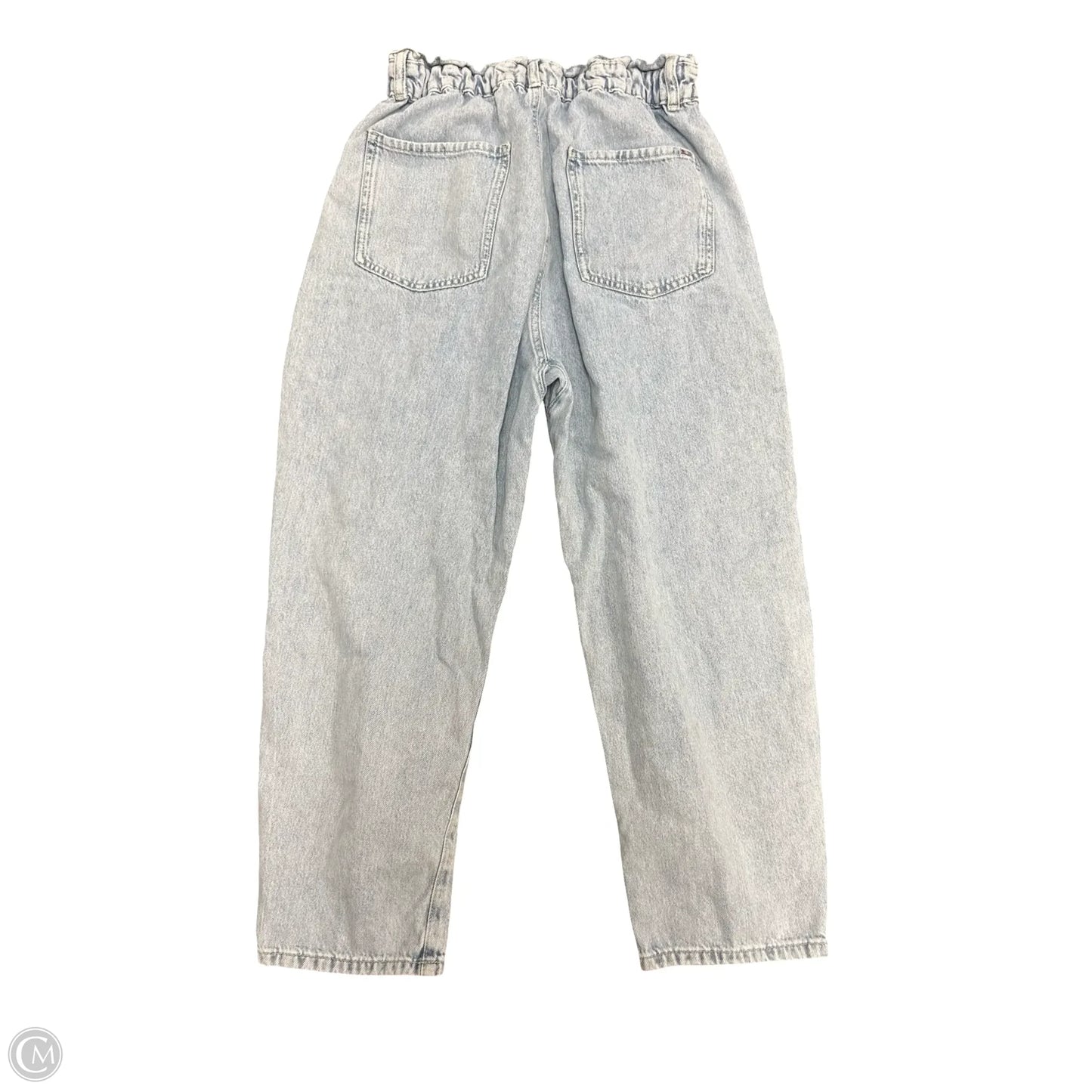 Jeans Straight By Zara In Blue Denim, Size: 10