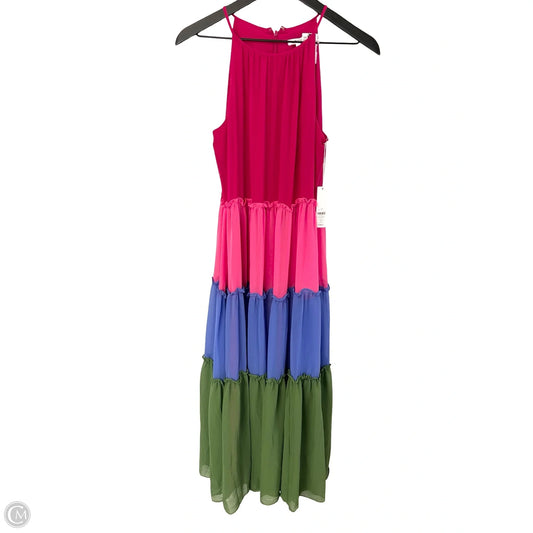 Dress Casual Maxi By Chicos In Multi-colored, Size: 2