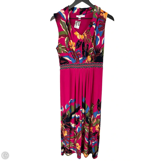 Dress Casual Maxi By Chicos In Multi-colored, Size: 4