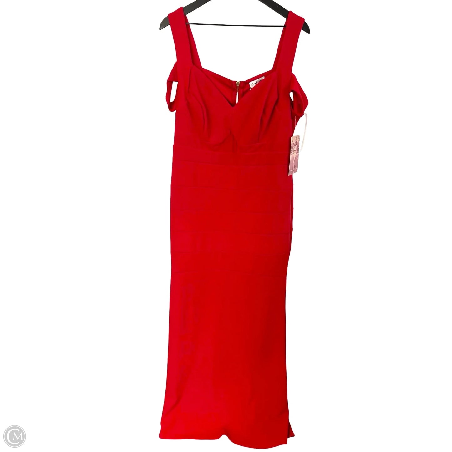 Dress Party Long By Cmc In Red, Size: 16