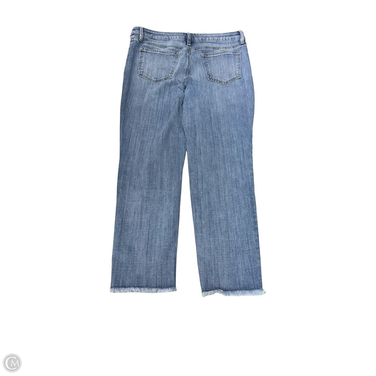 Jeans Straight By J. Jill In Blue Denim, Size: 10