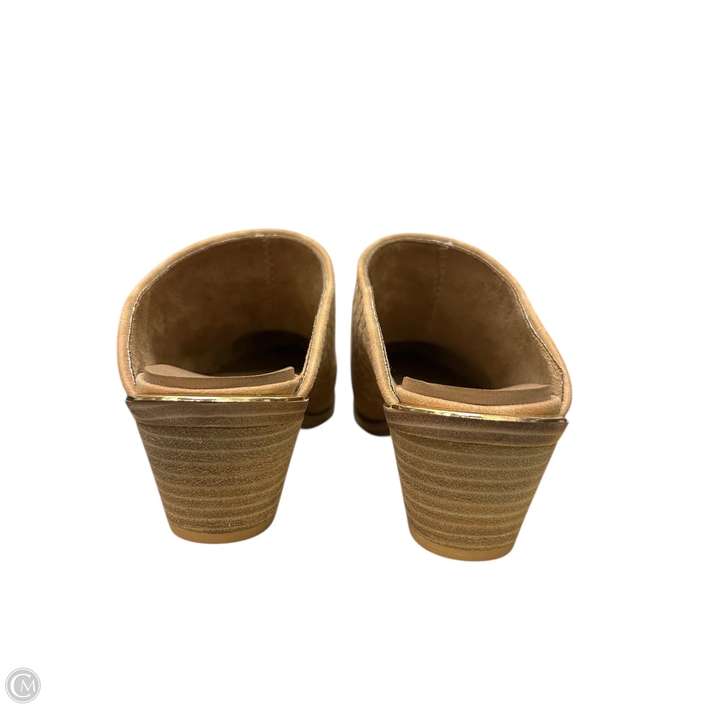 Shoes Heels Block By Corkys In Tan, Size: 8