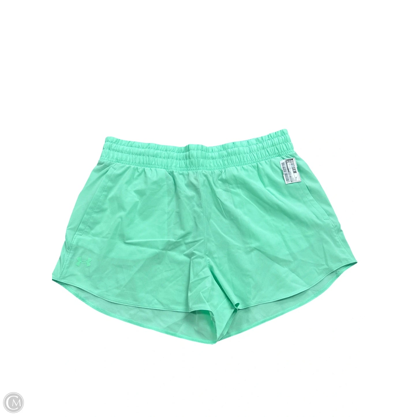 Athletic Shorts By Under Armour In Green, Size: Xl