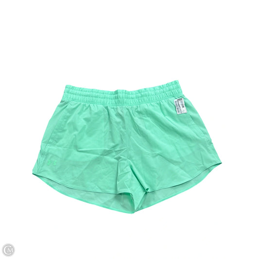 Athletic Shorts By Under Armour In Green, Size: Xl