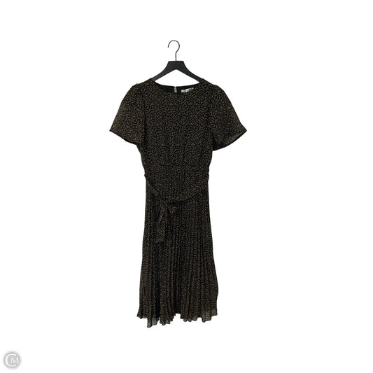 Dress Party Midi By Baltic Born In Black & Tan, Size: M