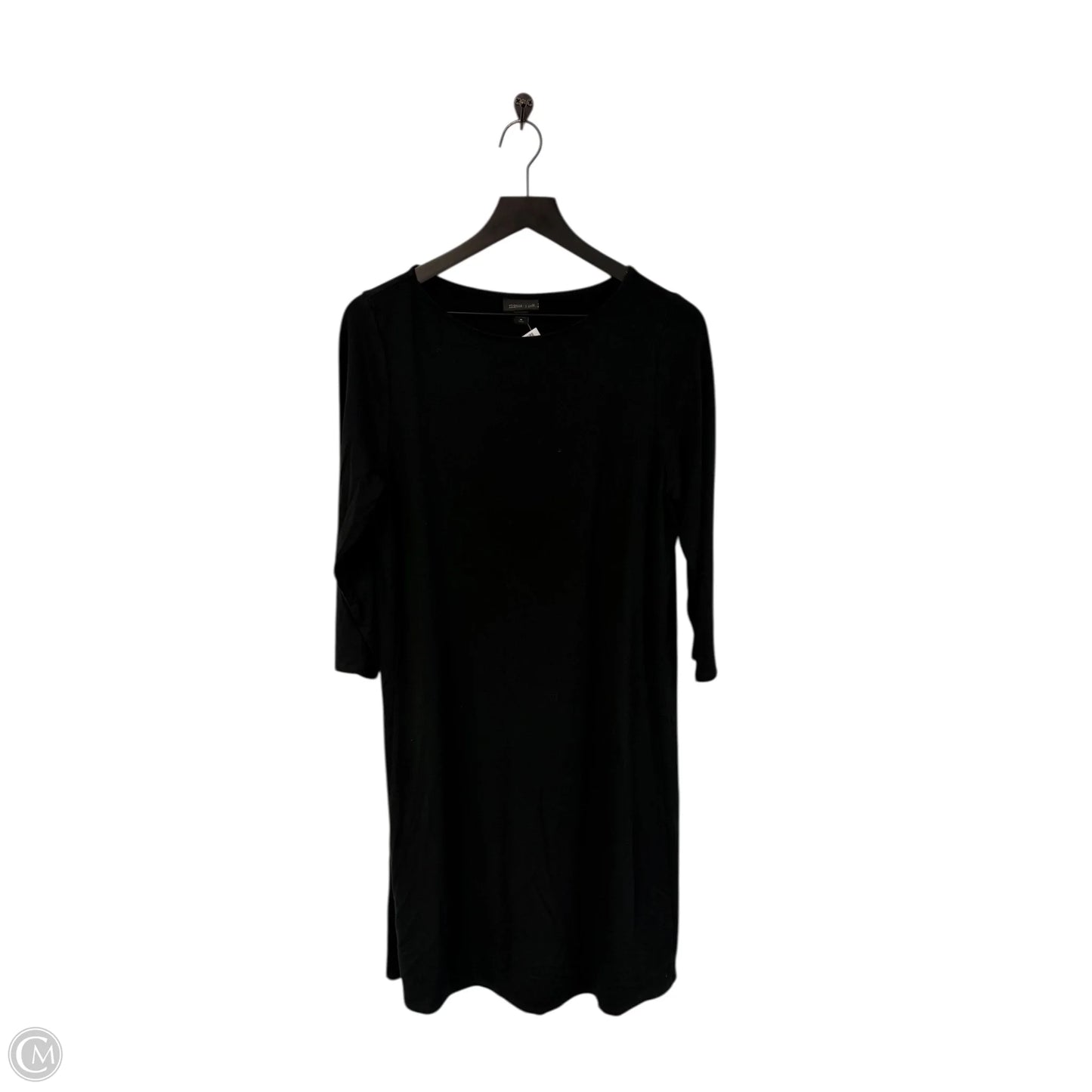 Dress Casual Midi By J. Jill In Black, Size: M
