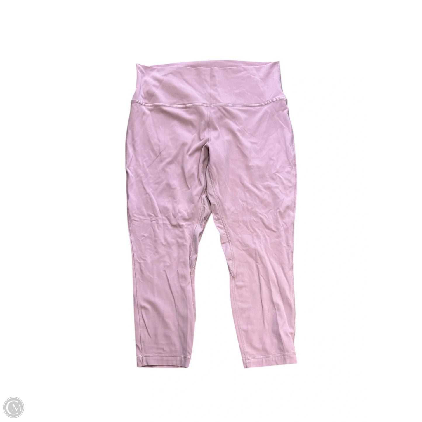 Athletic Leggings By Lululemon In Pink, Size: 14