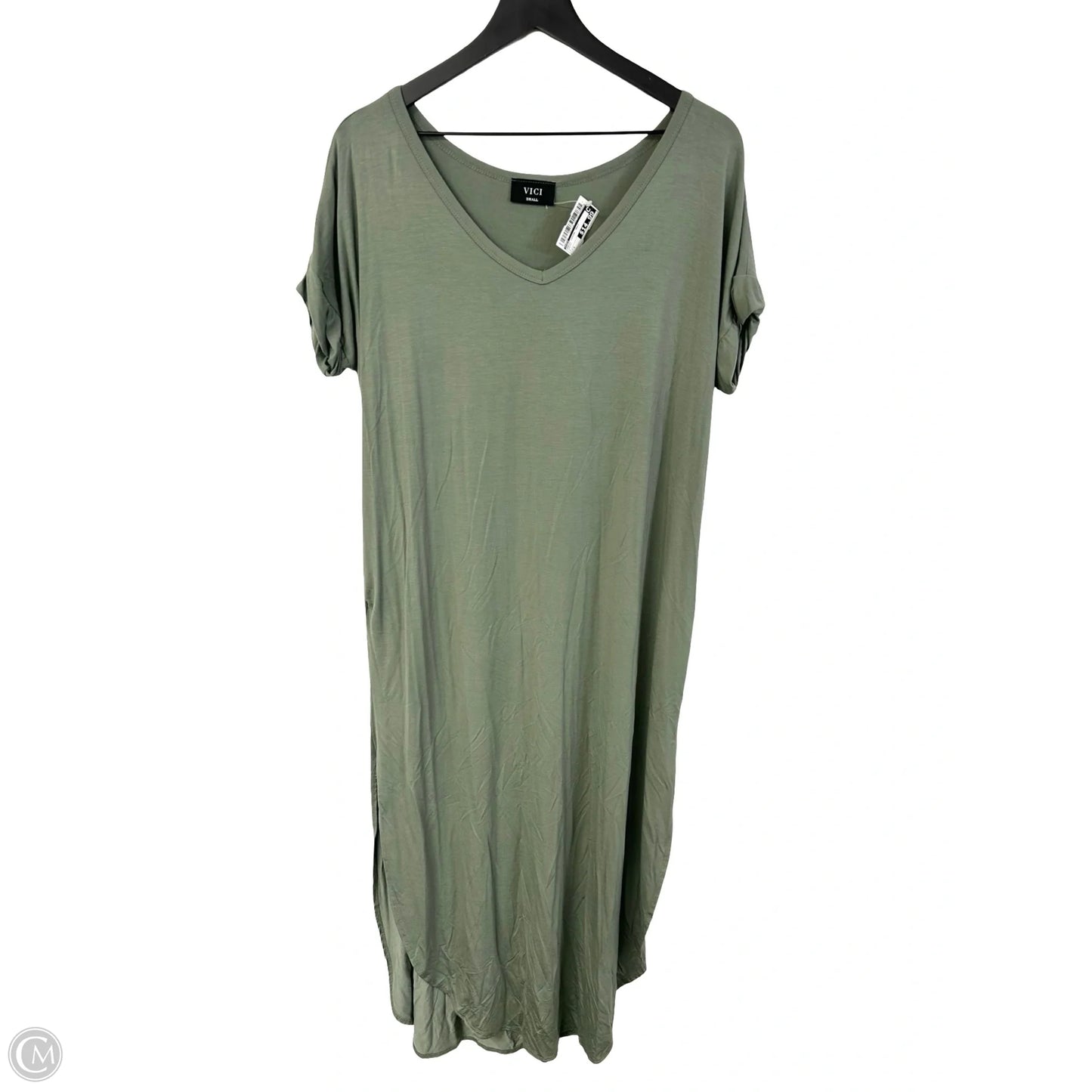 Dress Casual Maxi By Vici In Green, Size: S