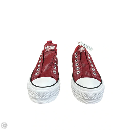 Shoes Sneakers By Converse In Red, Size: 7