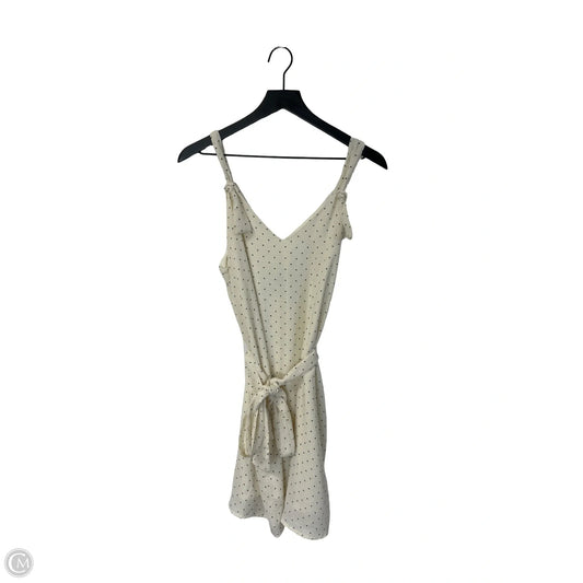 Dress Party Short By Le Lis In Cream, Size: M