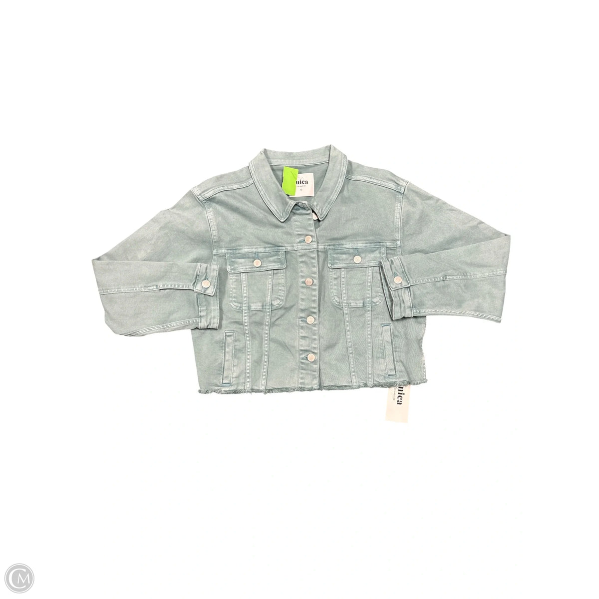Jacket Denim By Cmc In Blue, Size: M