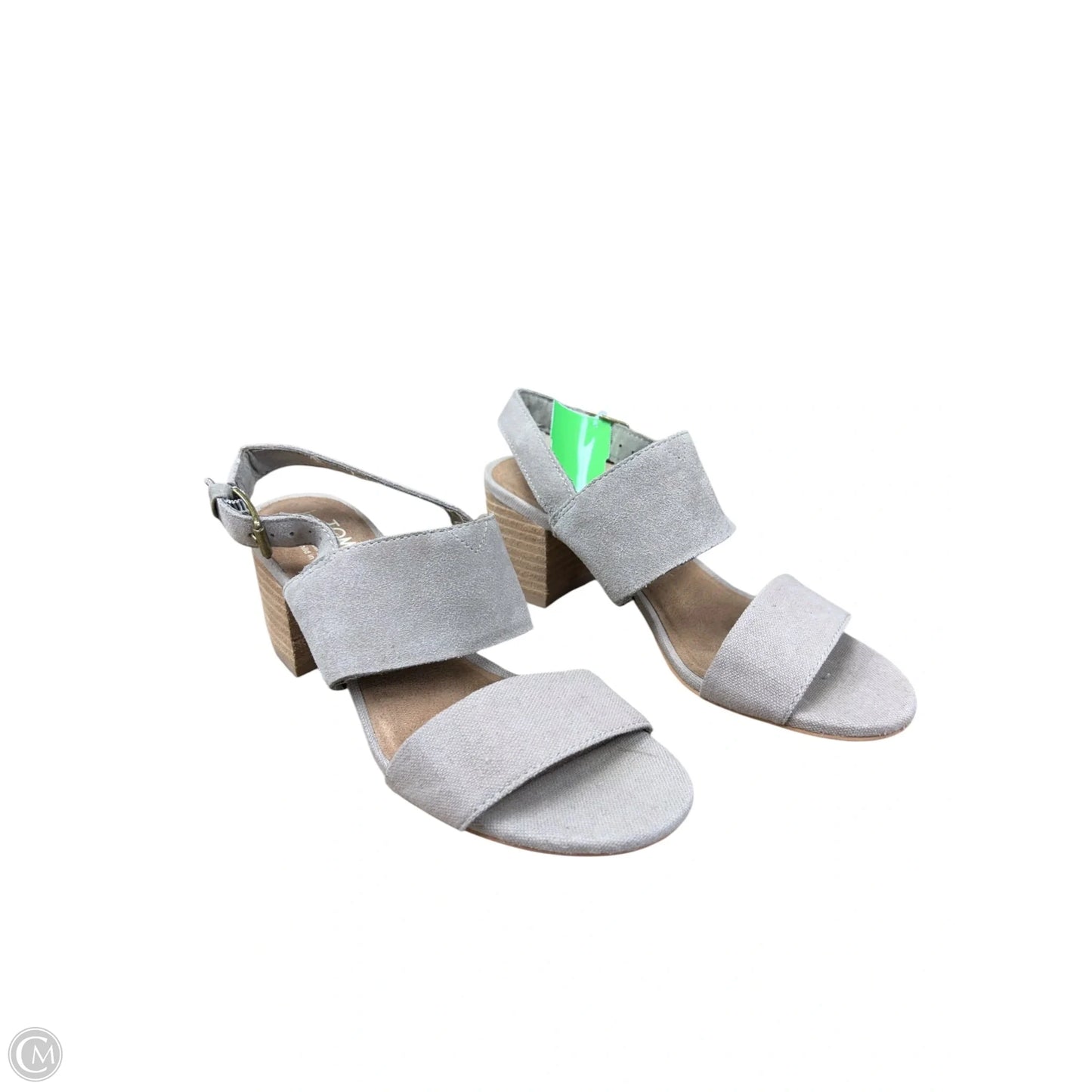 Shoes Heels Block By Toms In Tan, Size: 6