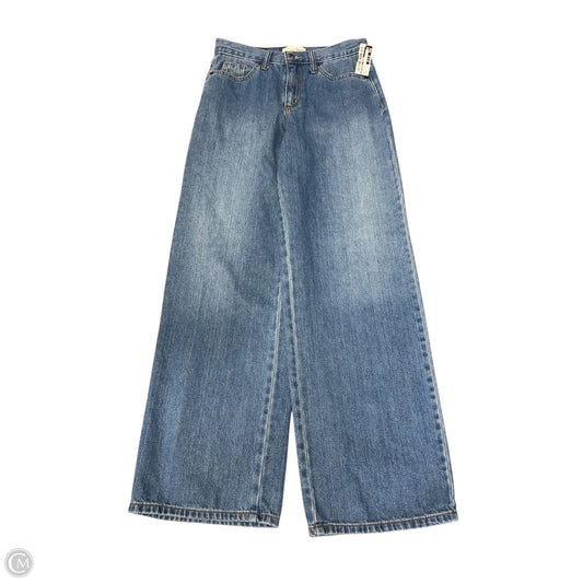 Jeans Wide Leg By Universal Thread In Blue Denim, Size: 0