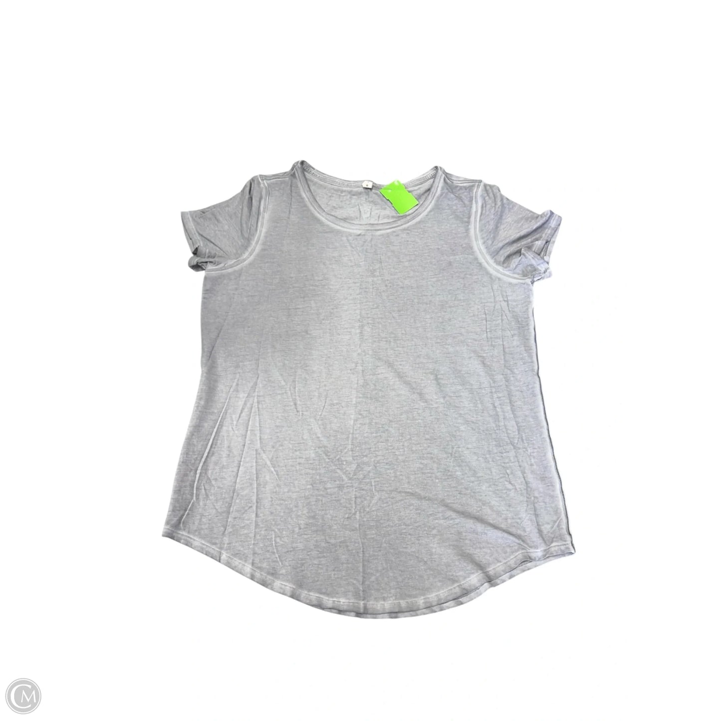 Top Short Sleeve Basic By Lululemon In Grey, Size: 8