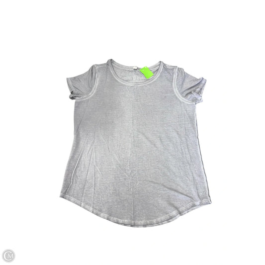 Top Short Sleeve Basic By Lululemon In Grey, Size: 8