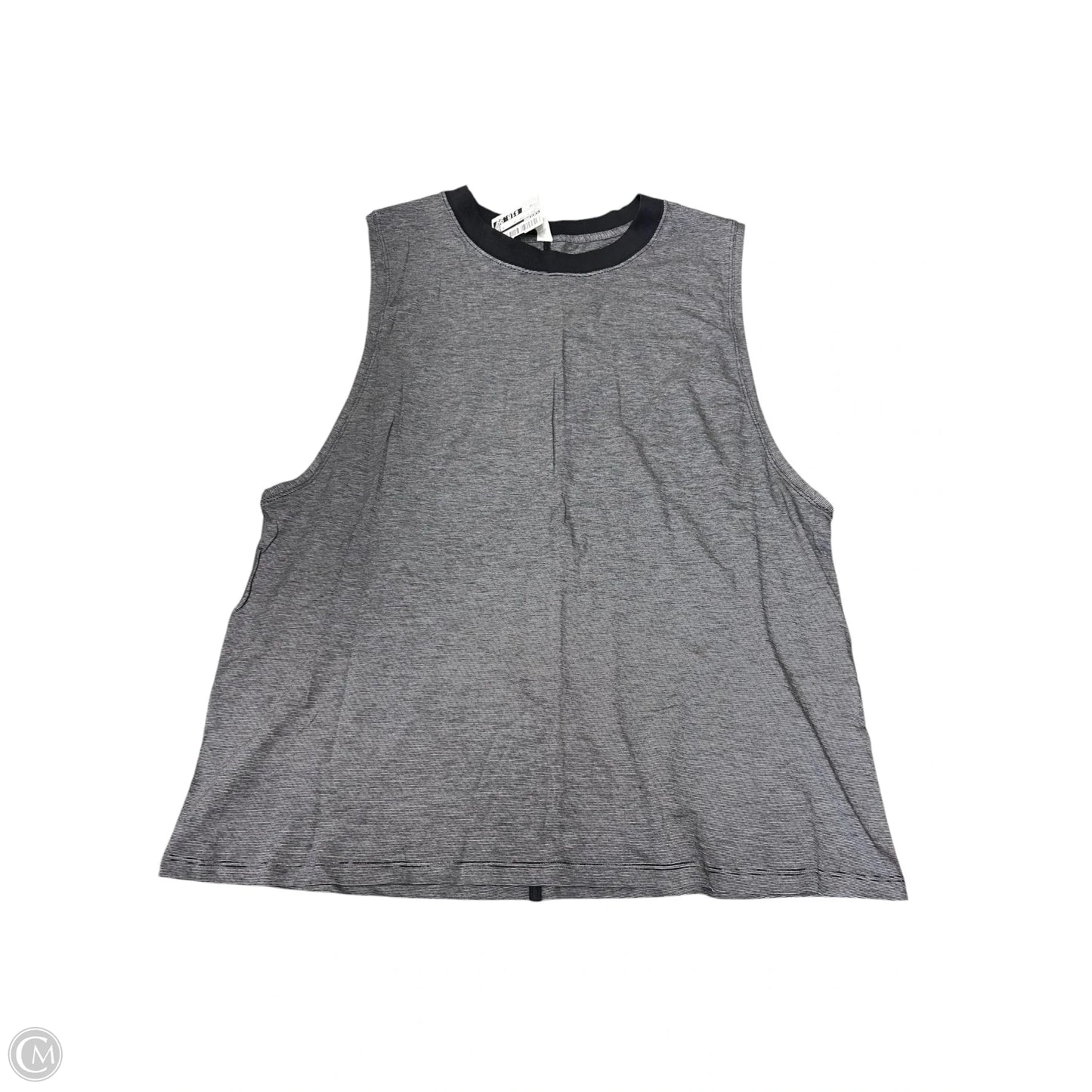 Athletic Tank Top By Lululemon In Grey, Size: 10