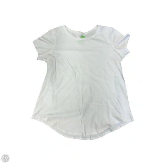 Top Short Sleeve Basic By Lululemon In White, Size: 10