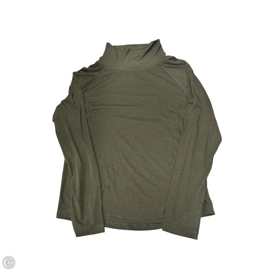 Top Long Sleeve By Lululemon In Green, Size: 10