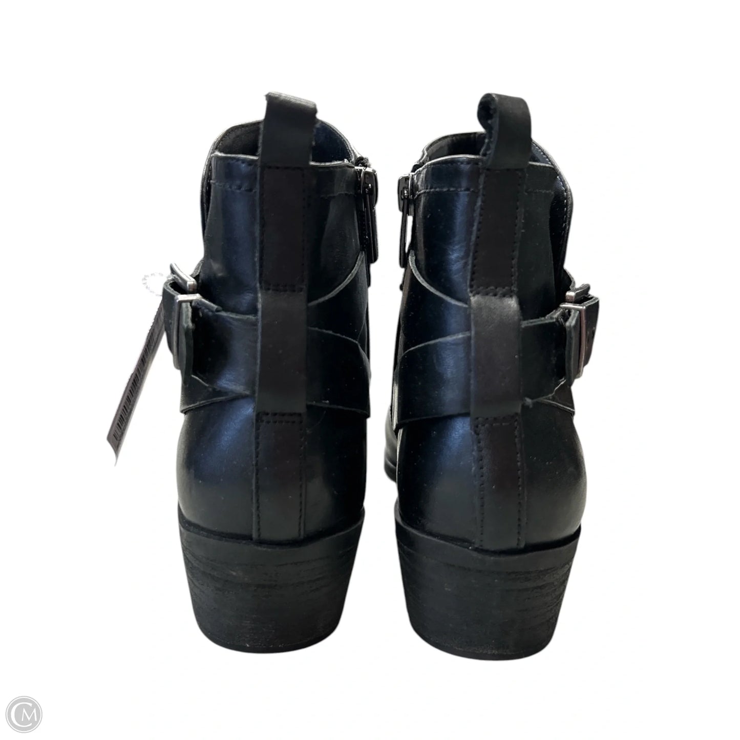 Boots Ankle Heels By Vince Camuto In Black, Size: 7.5