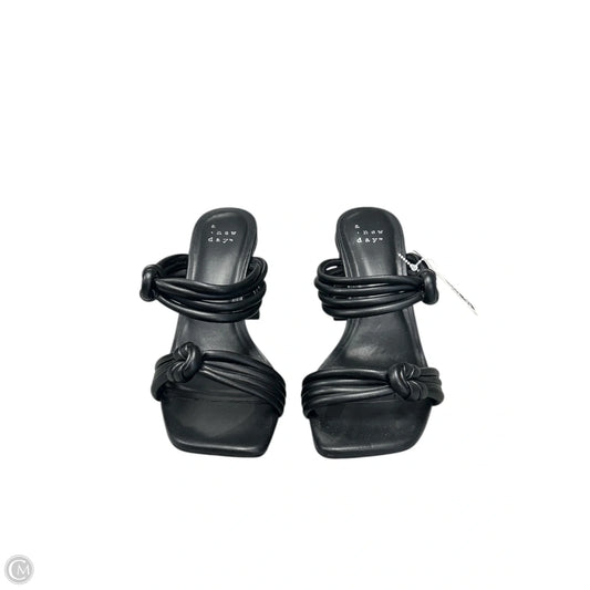 Shoes Heels Block By A New Day In Black, Size: 6.5