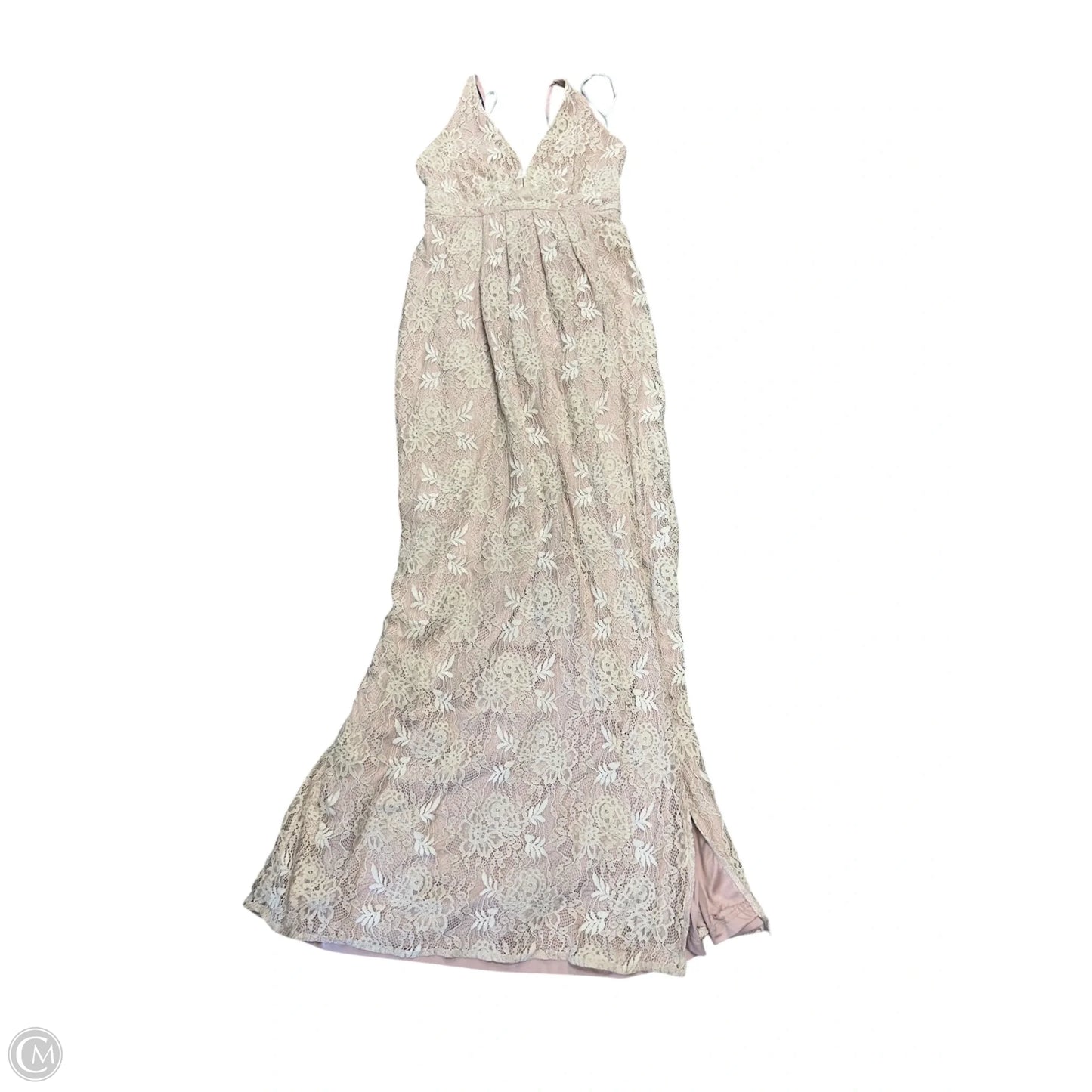 Dress Party Long By Lulus In Pink, Size: M