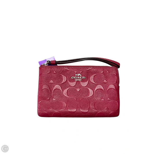 Wristlet Designer By Coach, Size: Small