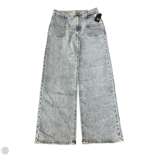 Jeans Wide Leg By Kut In Blue Denim, Size: 4