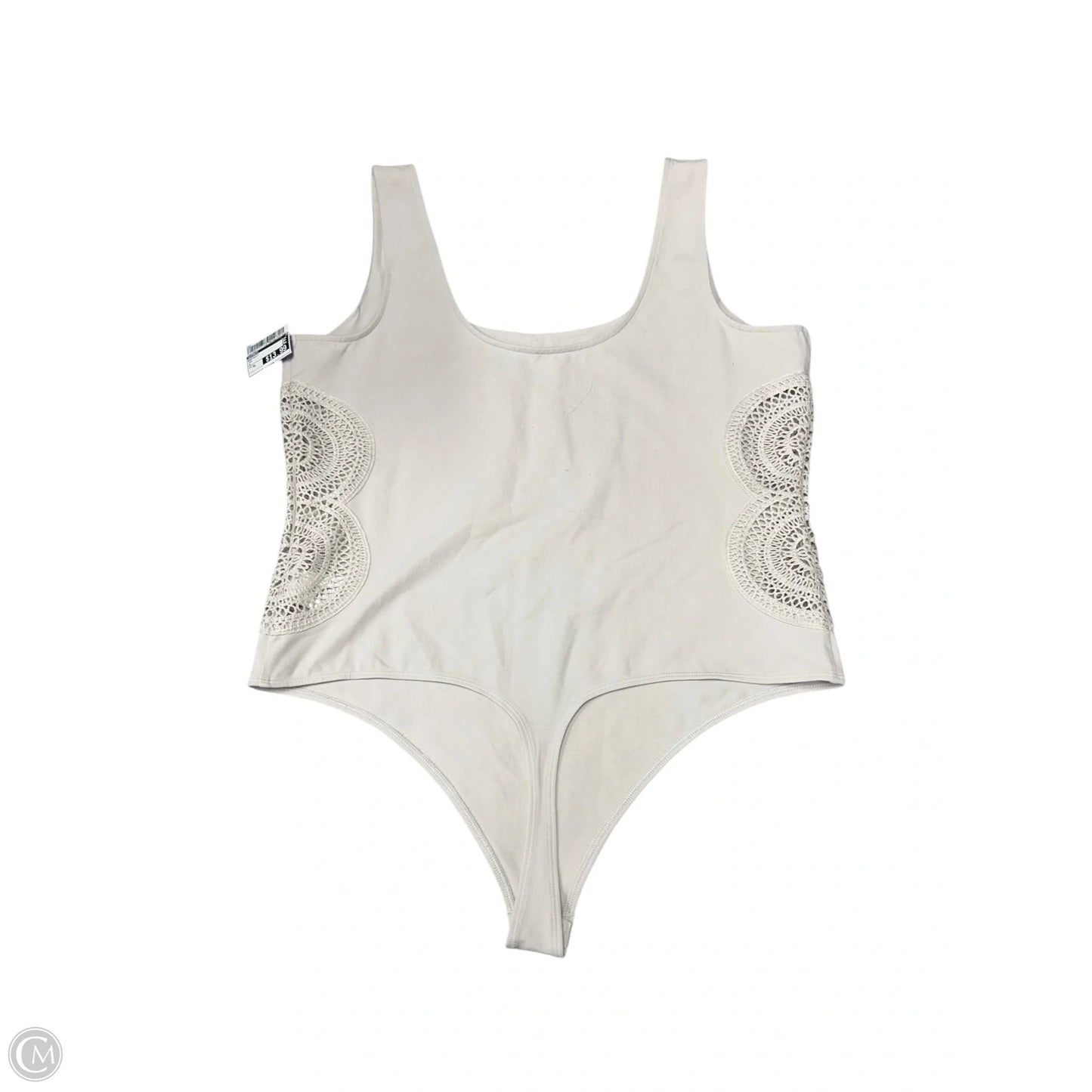 Bodysuit By Express In Tan, Size: Xl